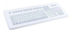 InduKey TKS-105c-TOUCH-KGEH-PS/2 White PS/2