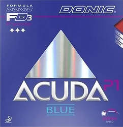 Ракетка для настольного тенниса Donic Acuda Blue P1 (max, красный)
