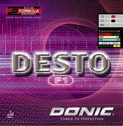 Ракетка для настольного тенниса Donic Desto F1 (max, красный)