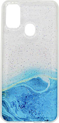 EXPERTS Aquarelle для Samsung Galaxy M31 (голубой)