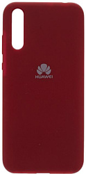 Чехол для телефона EXPERTS Original Tpu для Huawei Y8p с LOGO (темно-красный)