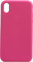 EXPERTS Silicone Case для Apple iPhone XR (темно-розовый)