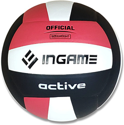 Ingame Active (5 размер, белый/красный/черный)