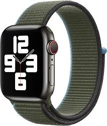 Ремешок Apple из плетеного нейлона 40 мм (зеленые холмы) MYA12 Ремешок Apple из плетеного нейлона 40 мм (зеленые холмы) MYA12