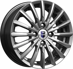 Колесный диск K&K Акцент 7x17/4x100 D60.1 ET43 Дарк платинум Колесный диск K&K Акцент 7x17/4x100 D60.1 ET43 Дарк платинум