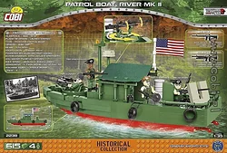 Конструктор Cobi Hc Vietnam War Patrol Boat River Mk Ii 2238