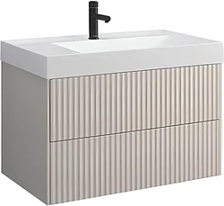 Тумба под умывальник Belux Сиртаки НП 85-02 (180, светлый миндаль матовый)