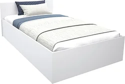 Кровать МДК КР11 120x200/700x1252x2032 (белый) Кровать МДК КР11 120x200/700x1252x2032 (белый)