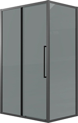 Душевой уголок Grossman Cosmo 120x80x195 120.K33.02.1280.21.10 (черный матовый/тонированно стекло)