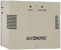 Источник бесперебойного питания AccordTec ББП-20 Lite (металл серый)