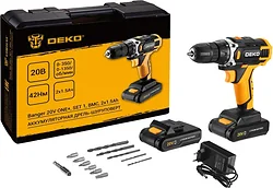 Дрель-шуруповерт Deko Banger 20V ONE+ SET1 083-1110 Дрель-шуруповерт Deko Banger 20V ONE+ SET1 083-1110