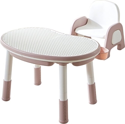 Детский стол Nino Play BS-8830+8833C (pink)
