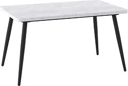 Кухонный стол Мамадома Borg radial-140 раздвижной 140-180х85 (серый сланец/черный)