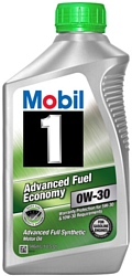 Mobil 1 Advanced Fuel Economy 0W-30 0.946л