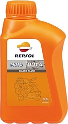 Тормозная жидкость Repsol MOTO DOT 4 0.5л