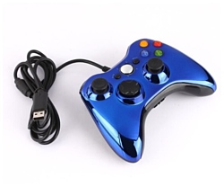 Microsoft Xbox 360 Wired Controller Chrome Series