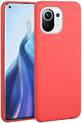 Case Matte для Xiaomi Mi 11 (красный)