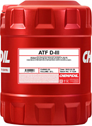 Трансмиссионное масло Chempioil ATF D-III 20л