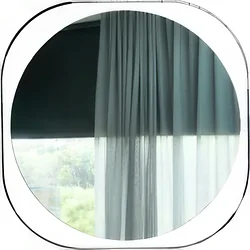 Зеркало Пекам  Anna 80x80 anna-80x80B (с подсветкой, с бесконтактным сенсором)