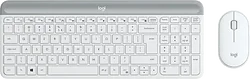 Набор клавиатуры и мыши Logitech MK470 Slim Wireless Combo White (нет кириллицы)