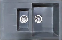 Кухонная мойка AV ENGINEERING Platinum AV765495P (2 чаши) Кухонная мойка AV ENGINEERING Platinum AV765495P (2 чаши)