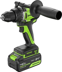 Дрель-шуруповерт Greenworks GD24DD90 3707507CUB