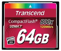 Карта памяти Transcend TS64GCF800