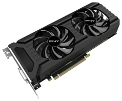 PNY GeForce GTX 1060 1506Mhz PCI-E 3.0 6144Mb 8008Mhz 192 bit DVI HDMI HDCP