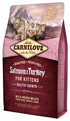 Carnilove (6 кг) Salmon & Turkey for kittens