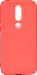 Case Matte для Nokia 5.1 Plus (красный)