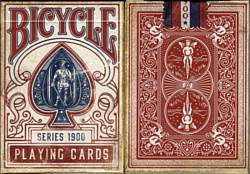 United States Playing Card Company Ellusionist 1900 Playing Cards Red 120-ELL73