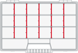 Kistenberg Nort Organiser 30 KNO30204T-3020