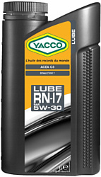 Моторное масло Yacco Lube RN17 5W30 1л