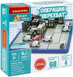 Настольная игра для детей Bondibon БондиЛогика Операция Перехват ВВ6011