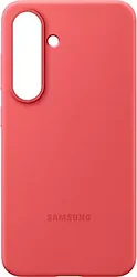 Чехол для телефона Samsung Silicone Case Galaxy S25 (красный)