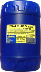 Mannol TS-4 SHPD 15W-40 25л