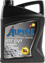 Трансмиссионное масло Alpine ATF CVT 5л