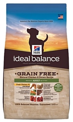 Hill's Ideal Balance Canine Adult Grain Free Natural Chicken & Potato dry (12 кг)