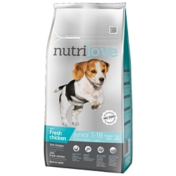 Nutrilove (8 кг) Dogs - Dry food - Junior Small & Medium