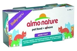 Almo Nature DailyMenu Adult Cat Tuna and Mackerel (0.17 кг) 2 шт.