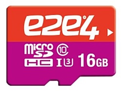 e2e4 Ultra microSDHC Class 10 UHS-I U3 70 MB/s 16GB