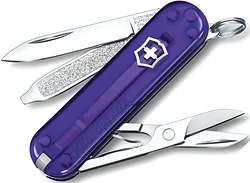 Нож-брелок Victorinox Classic Persian Indigo 0.6223.T29G (фиолетовый) Нож-брелок Victorinox Classic Persian Indigo 0.6223.T29G (фиолетовый)
