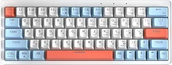 Клавиатура Cyberlynx ZA63 Pro White Blue orange TNT Yellow Клавиатура Cyberlynx ZA63 Pro White Blue orange TNT Yellow