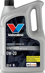 Valvoline SynPower MST FE C6 0W-20 5л