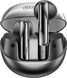 Наушники QCY AilyBuds Clear (черный/серый)