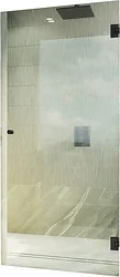 Душевая дверь MaybahGlass 195x80.5 MGD-508-6 (прозрачное стекло/черный)