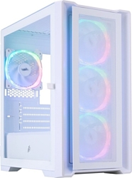 Корпус для компьютера 1stPlayer TRILOBITE T4 ARGB (белый)