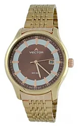 Наручные часы Vector 009483 коричневый