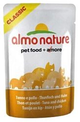 Almo Nature Classic Adult Cat Tuna and Chicken (0.055 кг) 24 шт.