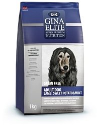 Gina Elite (1 кг) Grain Free Adult Dog Lamb, Sweet Potato & Mint